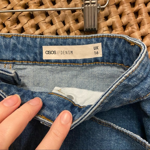 ASOS Denim Pencil Skirt - Picture 5 of 6